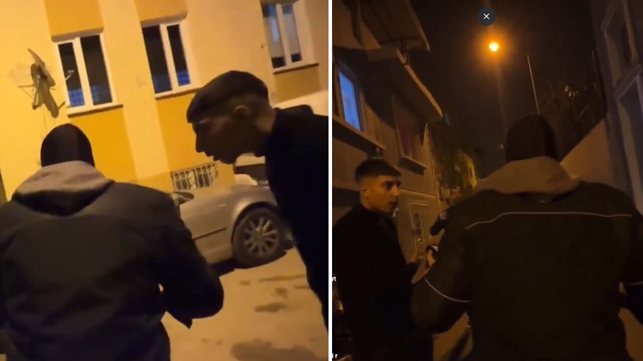 Evinin önünde bekledi diye tehdit edildi! Silahla kovalandı - 1. Resim