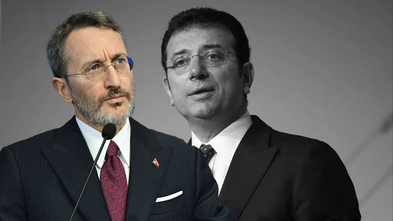 Fahrettin Altun&#039;dan İmamoğlu&#039;na tepki: &quot;Tayyip Erdoğan keşke beni muhatap alsa&quot; diye debelenip...