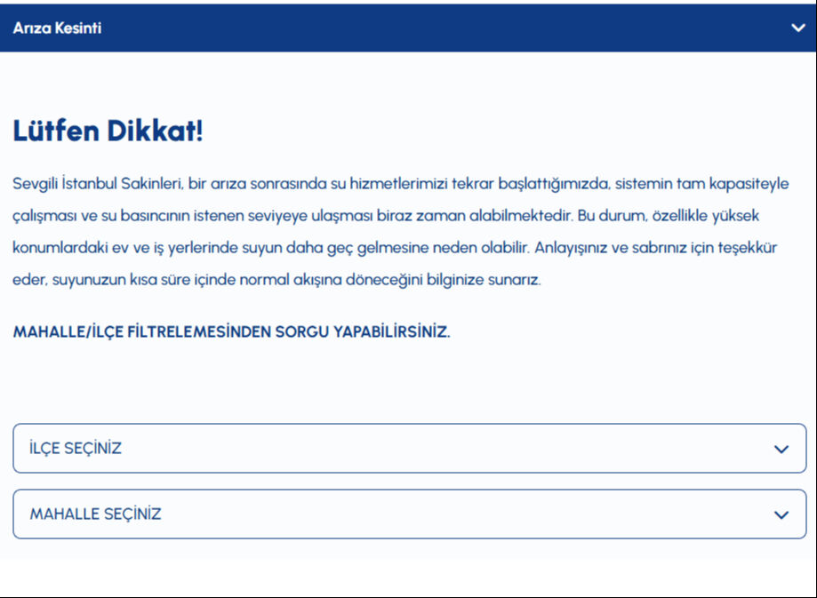 İstanbul'da sular ne zaman gelecek 18 Şubat? İSKİ su kesintisi - 2. Resim