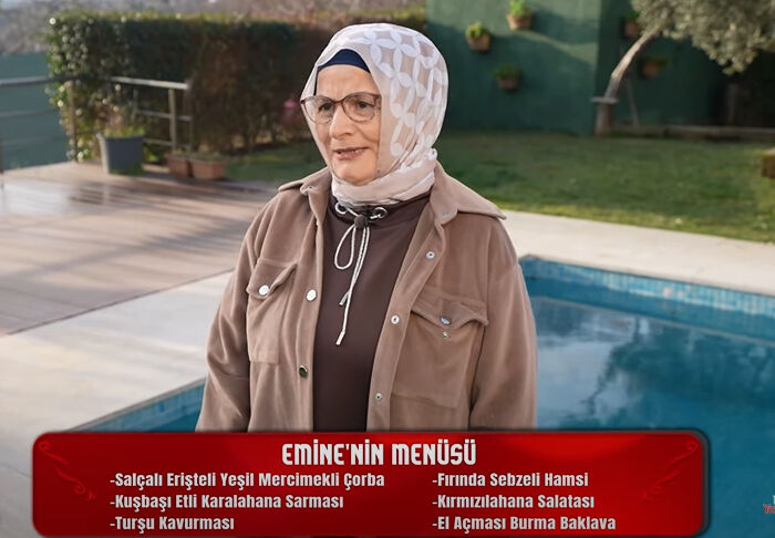Yemekteyiz Emine kimdir? Zuhal Topal'la Yemekteyiz Emine Ekşi 1. gün yarışmacısı - 1. Resim
