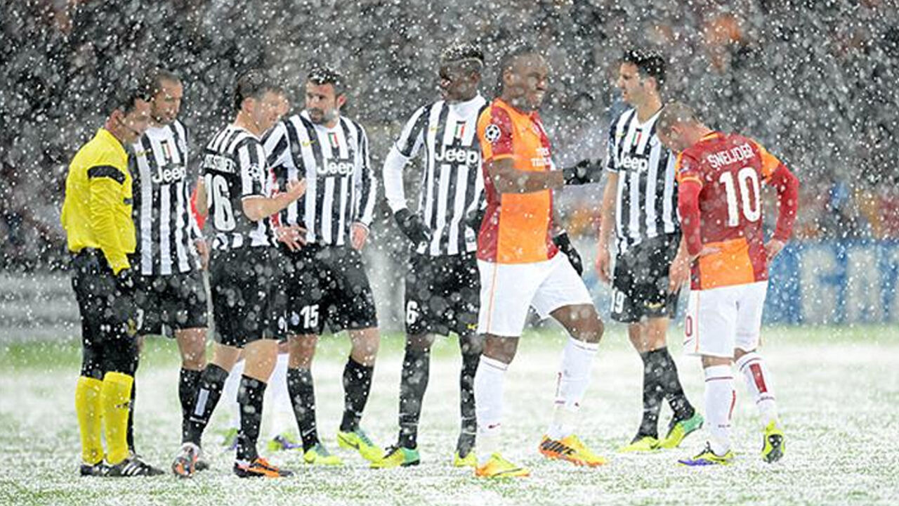 Akıllara 2013 Juventus maçı geldi! Galatasaray-AZ Alkmaar maçı ertelenir mi? Kar engeli gündemde - 2. Resim