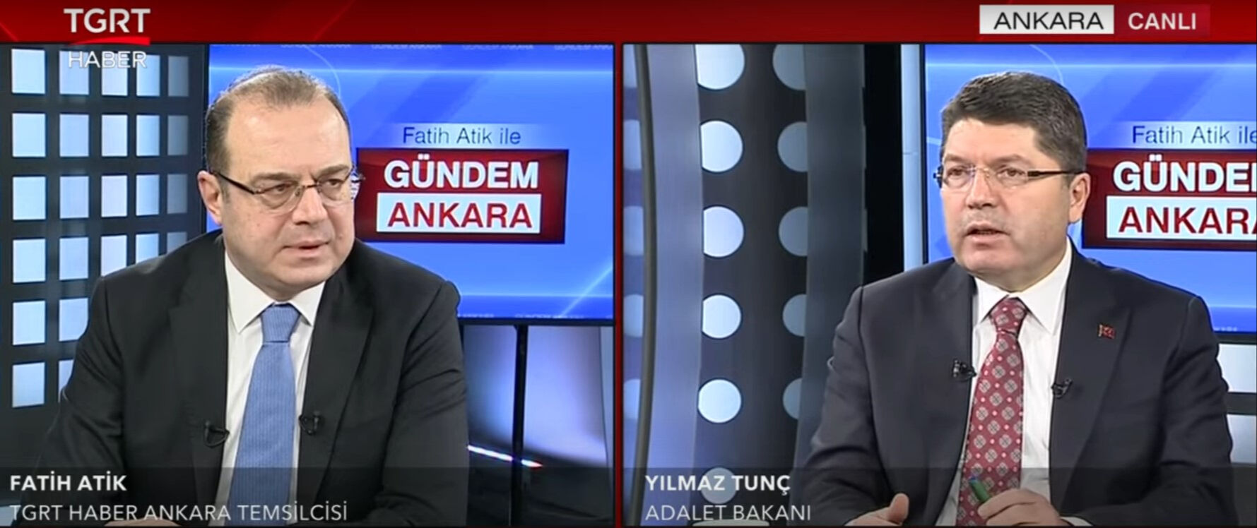 Adalet Bakanı Yılmaz Tunç'tan  Adalet Bakanı Yılmaz Tunç'tan