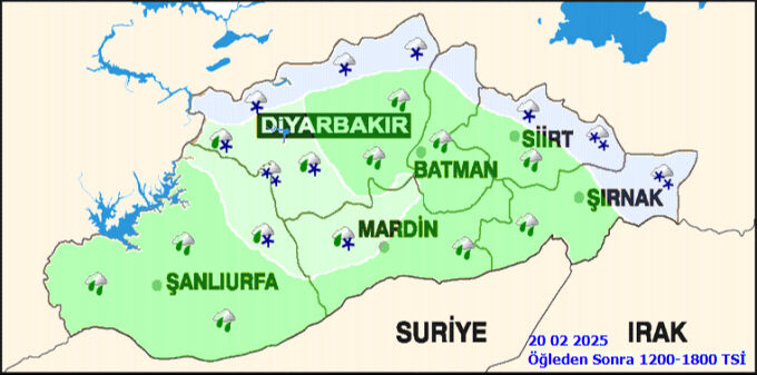 Diyarbakır'da ne zaman kar yağacak? Meteoroloji kar yağışı için tahminlerini açıkladı - 2. Resim