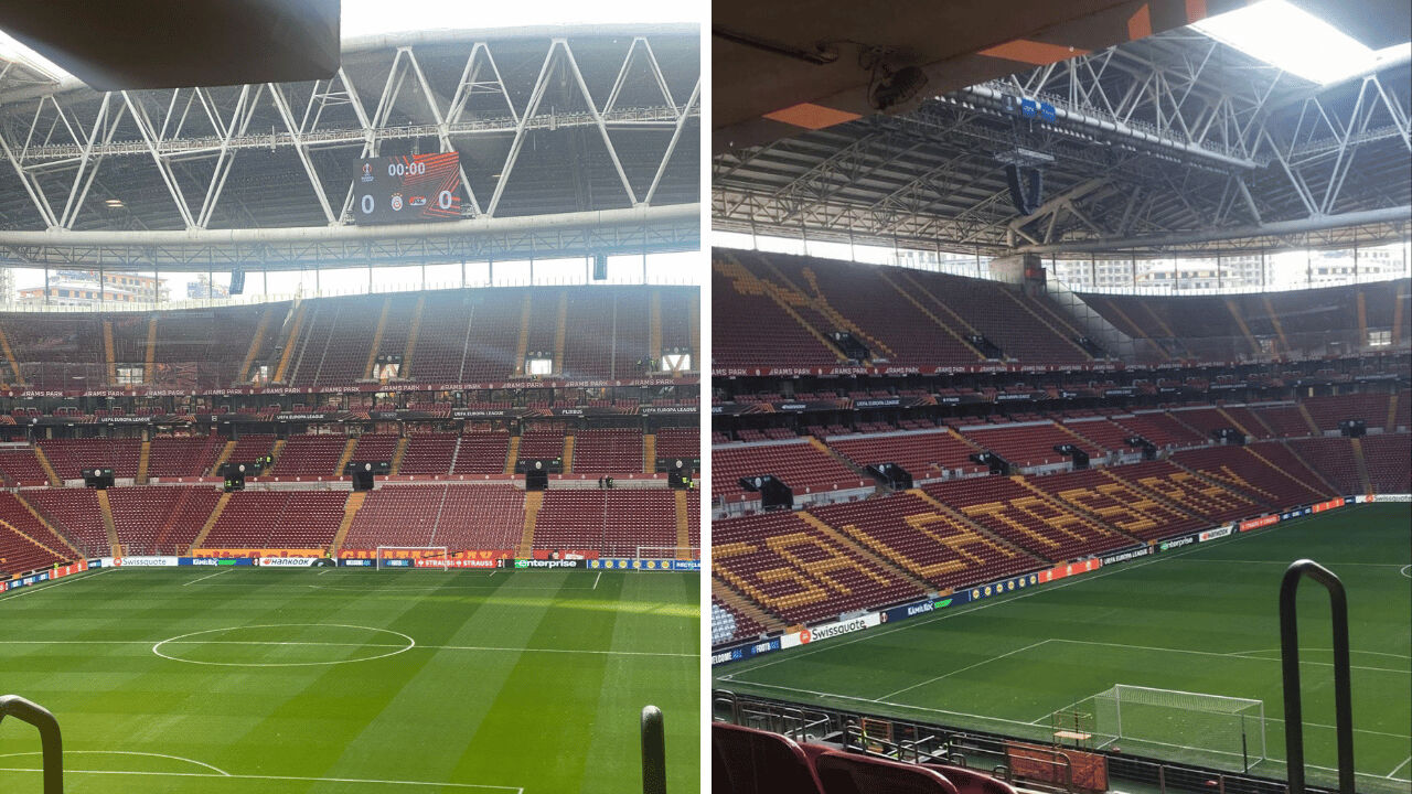 Galatasaray - AZ Alkmaar maçı öncesi stadyumda son durum! Zemin maça hazır Galatasaray - AZ Alkmaar maçı öncesi stadyumda son durum! Zemin maça hazır - 4. Resim