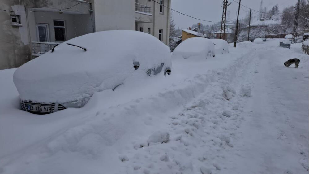 Tunceli'de köylere ulaşım kesildi! Yollar kapanınca okullar da tatil edildi - 2. Resim