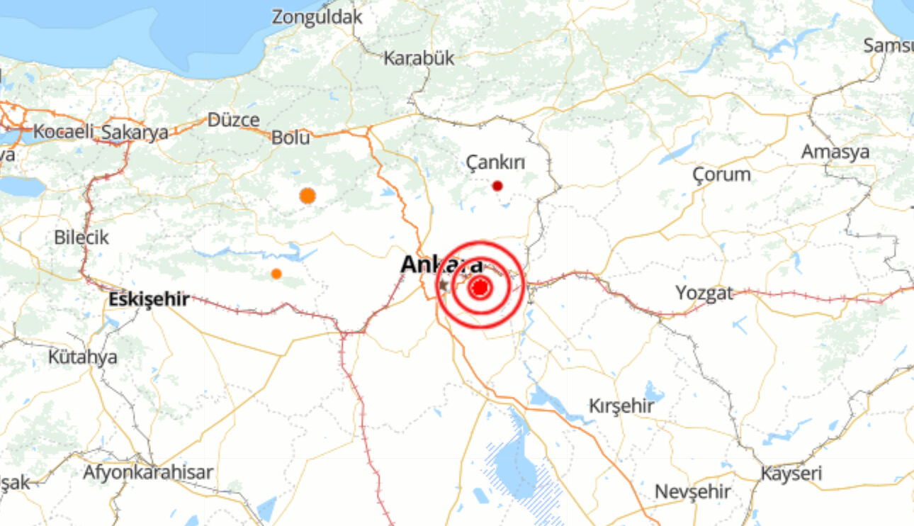 Ankara'da deprem mi oldu? 21 Şubat Cuma Ankara deprem son dakika - 2. Resim