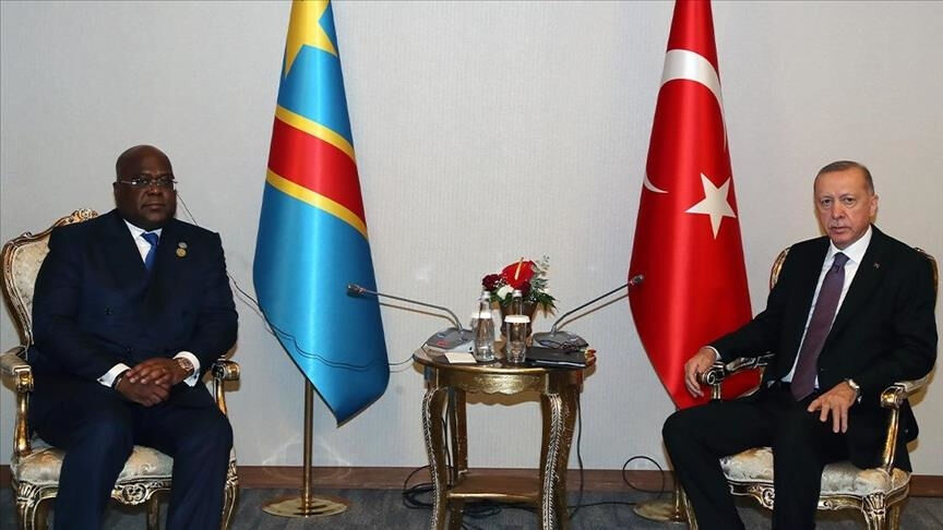 Cumhurbaşkanı Erdoğan, Kongolu mevkidaşı Tshisekedi ile görüştü - 1. Resim