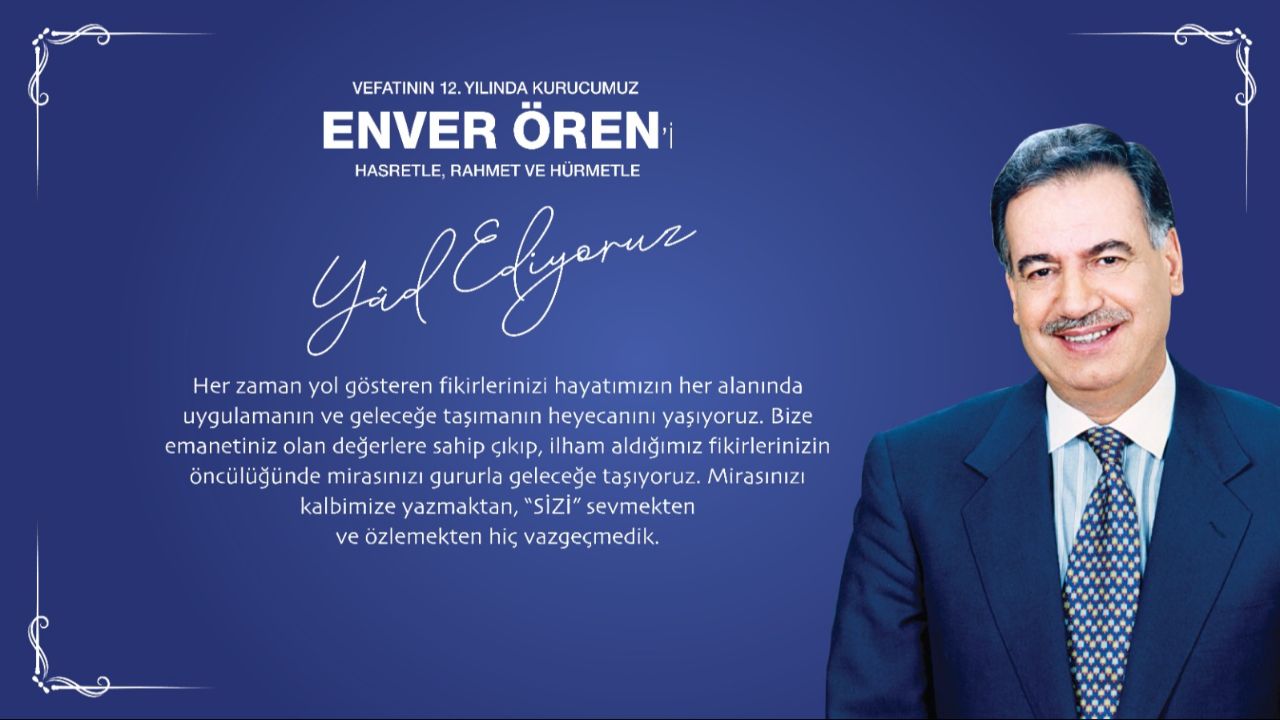 Enver Ağabey’i yad ediyoruz!