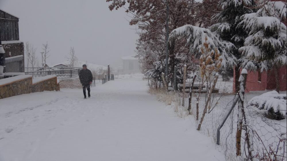 Her yeri kar kapladı, 555 yer ulaşıma kapandı! Uçaklar da inemiyor... Her yeri kar kapladı, 555 yer ulaşıma kapandı! Uçaklar da inemiyor... - 1. Resim