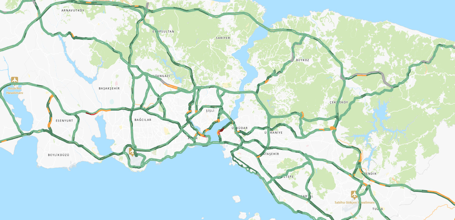 İstanbul'da kar etkisi! Trafik sakin kaldı İstanbul'da kar etkisi! Trafik sakin kaldı - 2. Resim