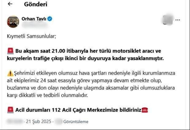 Motokuryelere trafiğe çıkma yasağı geldi Motokuryelere trafiğe çıkma yasağı geldi - 2. Resim