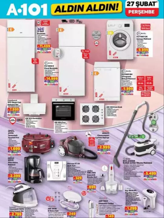 27 şubat a101 aktüel! A101'e bu Perşembe neler geliyor? 27 şubat a101 aktüel! A101'e bu Perşembe neler geliyor? - 1. Resim