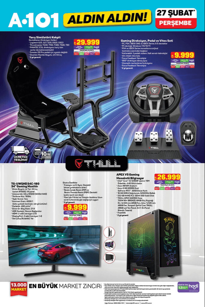 A101 27 Şubat aktüel kataloğu yayında! A101’e bu hafta ne geliyor? A101 27 Şubat aktüel kataloğu yayında! A101’e bu hafta ne geliyor? - 3. Resim