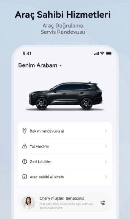 Chery: Müşteri odaklı yeni uygulama yayında - 1. Resim