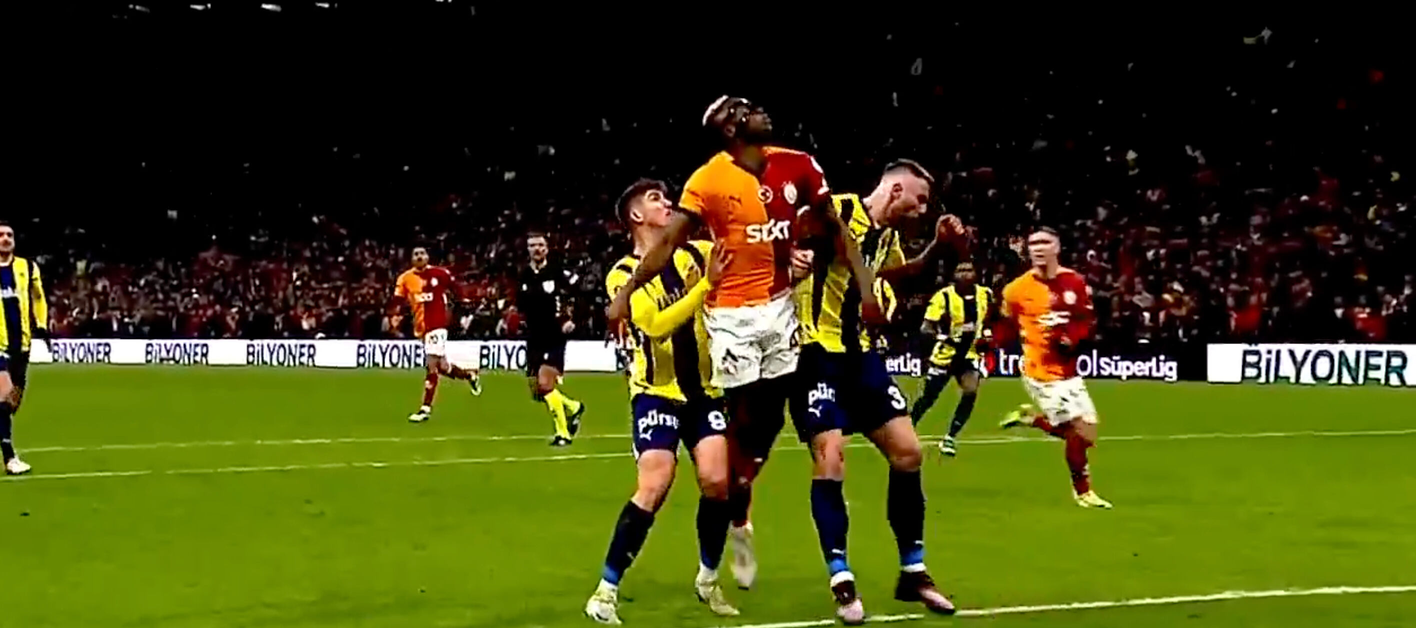 Galatasaray - Fenerbahçe maçı kaç kaç bitti? gs fb maç özeti - 5. Resim