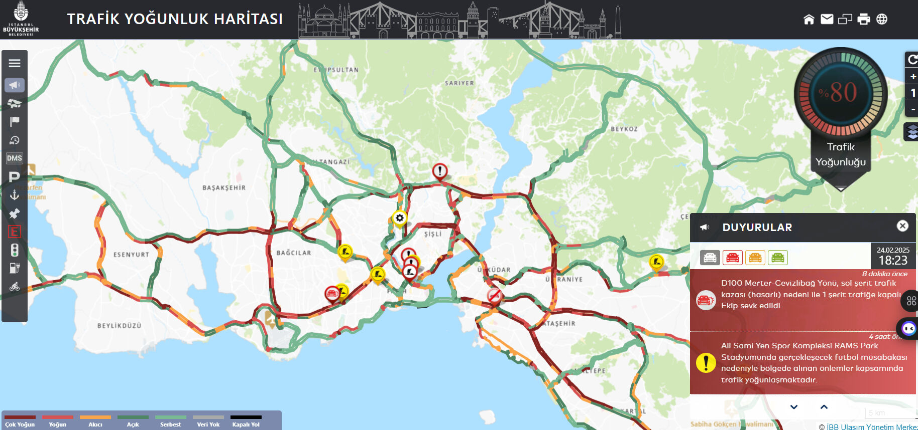Mega kentte kar sakinliği sona erdi! İstanbul'da trafik yoğunluğu yüzde 90'a ulaştı Mega kentte kar sakinliği sona erdi! İstanbul'da trafik yoğunluğu yüzde 85'e ulaştı - 1. Resim