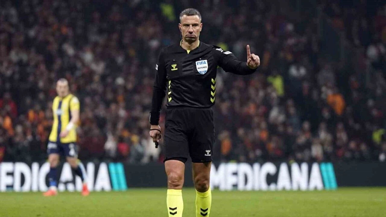 55 yıl sonra yabancı hakem! Vincic'e fazla iş düşmedi - 1. Resim