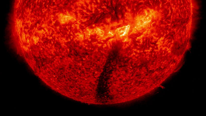 Güneş'te çok büyük bir patlama meydana geldi! Jeomanyetik fırtınaya neden olabilir - 1. Resim