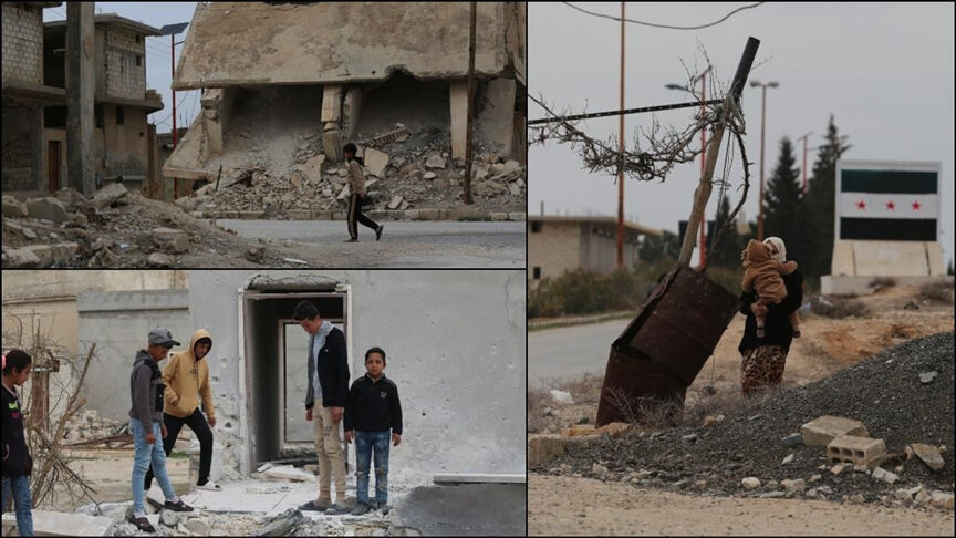 Münbiç’te can pazarı: Terör örgütü PKK/YPG’nin bombardımanı şehri hayalete çevirdi! - 1. Resim