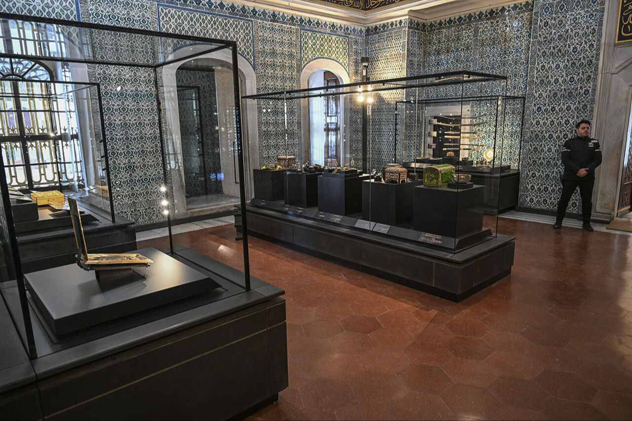 Topkapı Sarayı ramazan ayına hazır! Mukaddes Emanetler Dairesi misafirlerini bekliyor Topkapı Sarayı ramazan ayına hazır! Mukaddes Emanetler Dairesi misafirlerini bekliyor - 2. Resim