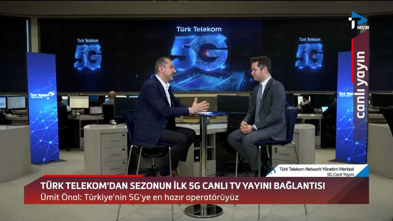 Türk Telekom’dan Trendyol Süper Ligi’nin ilk 5G canlı TV yayını bağlantısı Türk Telekom’dan Trendyol Süper Ligi’nin ilk 5G canlı TV yayını bağlantısı - 2. Resim