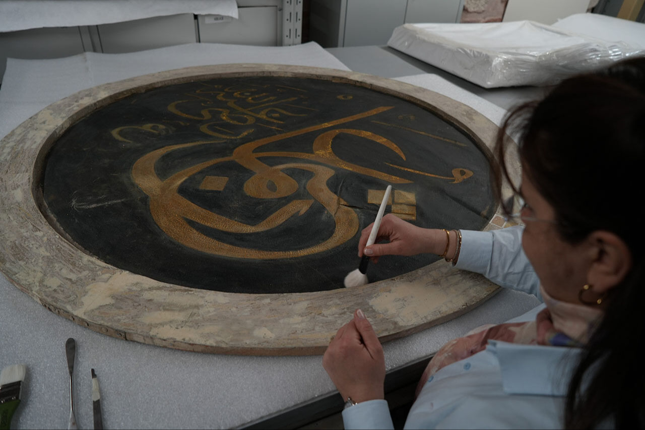 21 kişilik tarih laboratuvarı! Asırlara damga vuran eserleri ihya ediyorlar - 1. Resim