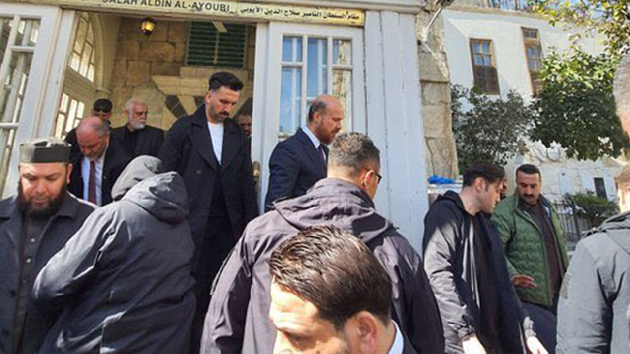 Bilal Erdoğan, Şam'da! Emevi Camii'nde cuma namazını kıldı - 2. Resim