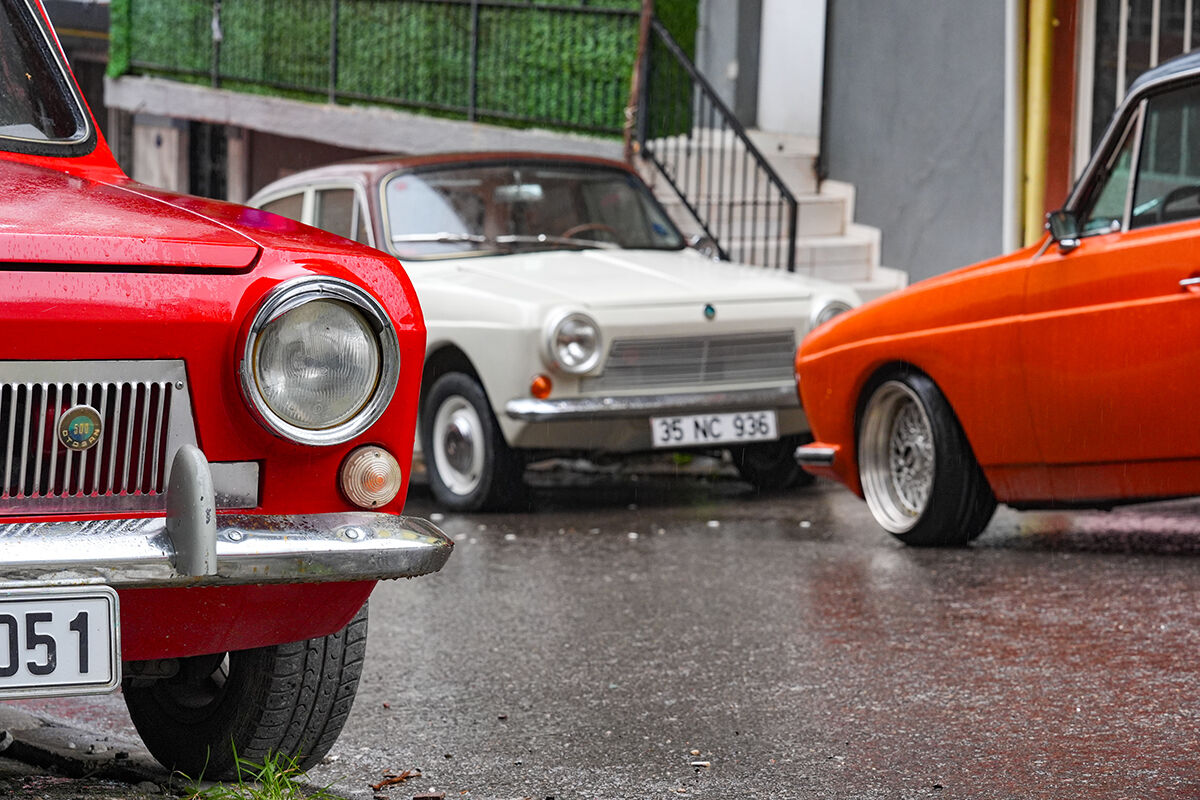 Hepsi ilk günkü gibi! Arabalarını kardeş gibi gören Anadol tutkunları garajlarını açtı - 1. Resim