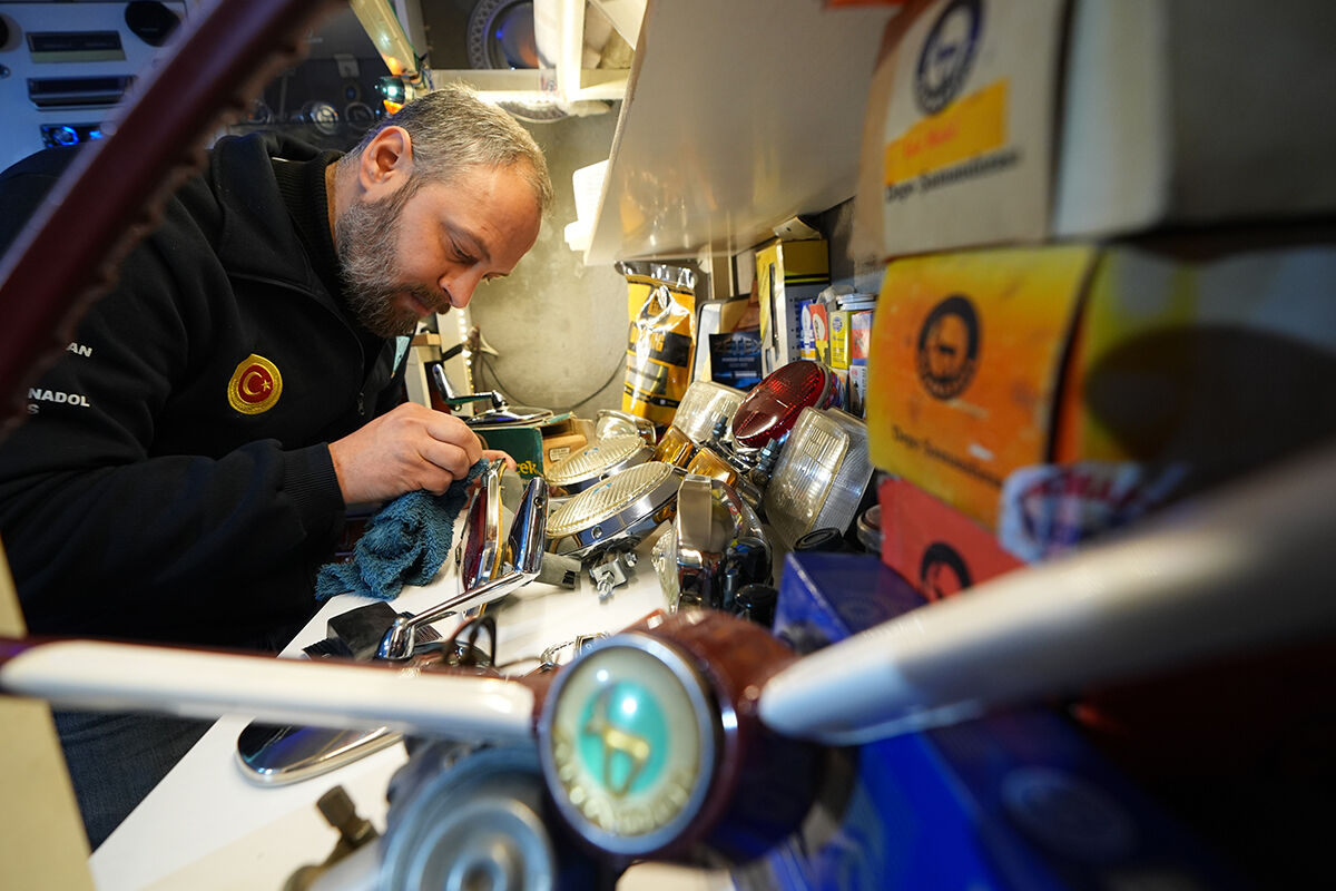 Hepsi ilk günkü gibi! Arabalarını kardeş gibi gören Anadol tutkunları garajlarını açtı - 8. Resim