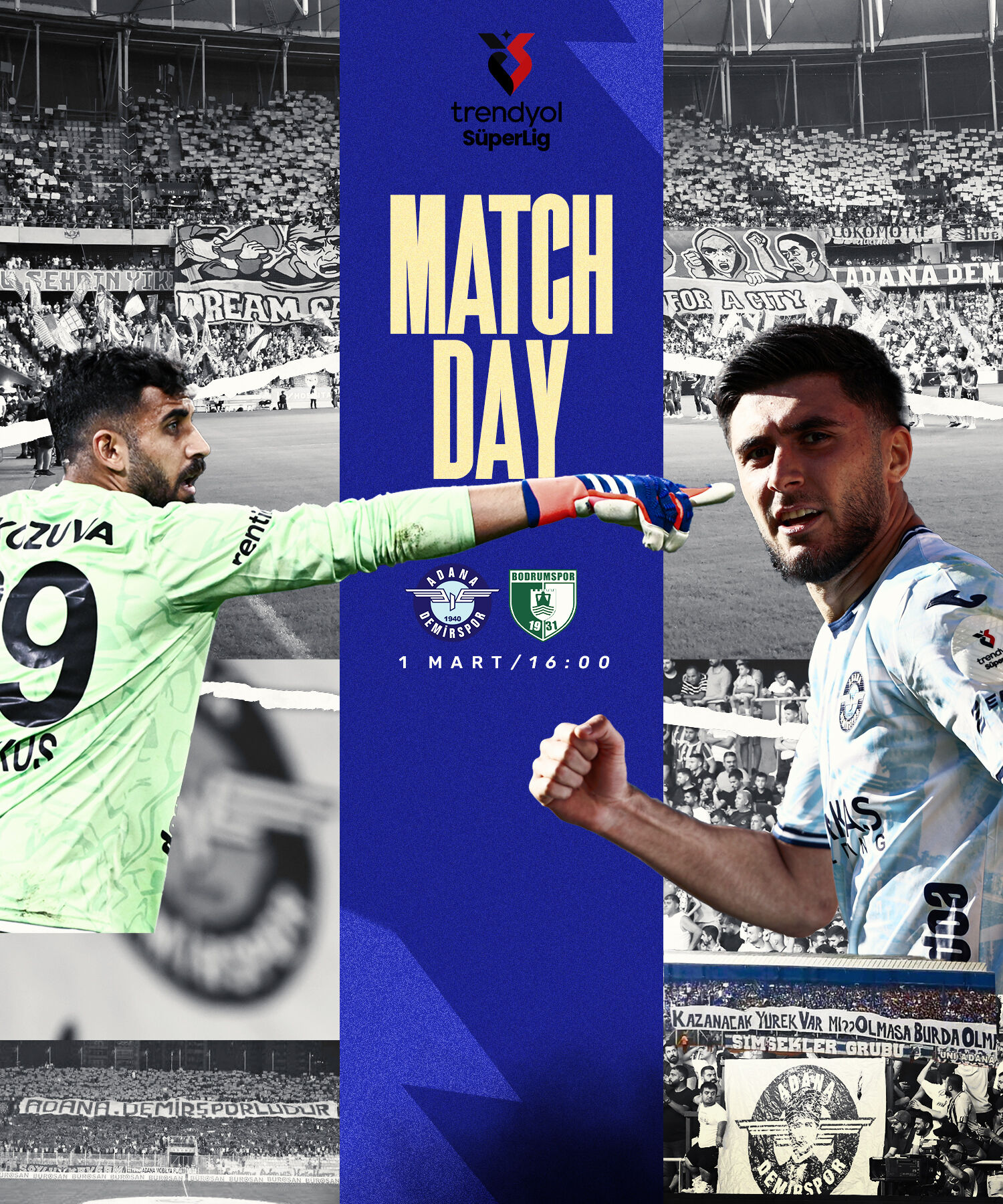 Muhtemel ilk 11'ler belli oldu: Adana Demirspor Bodrumspor maçı ne zaman, saat kaçta, hangi kanalda?  - 1. Resim