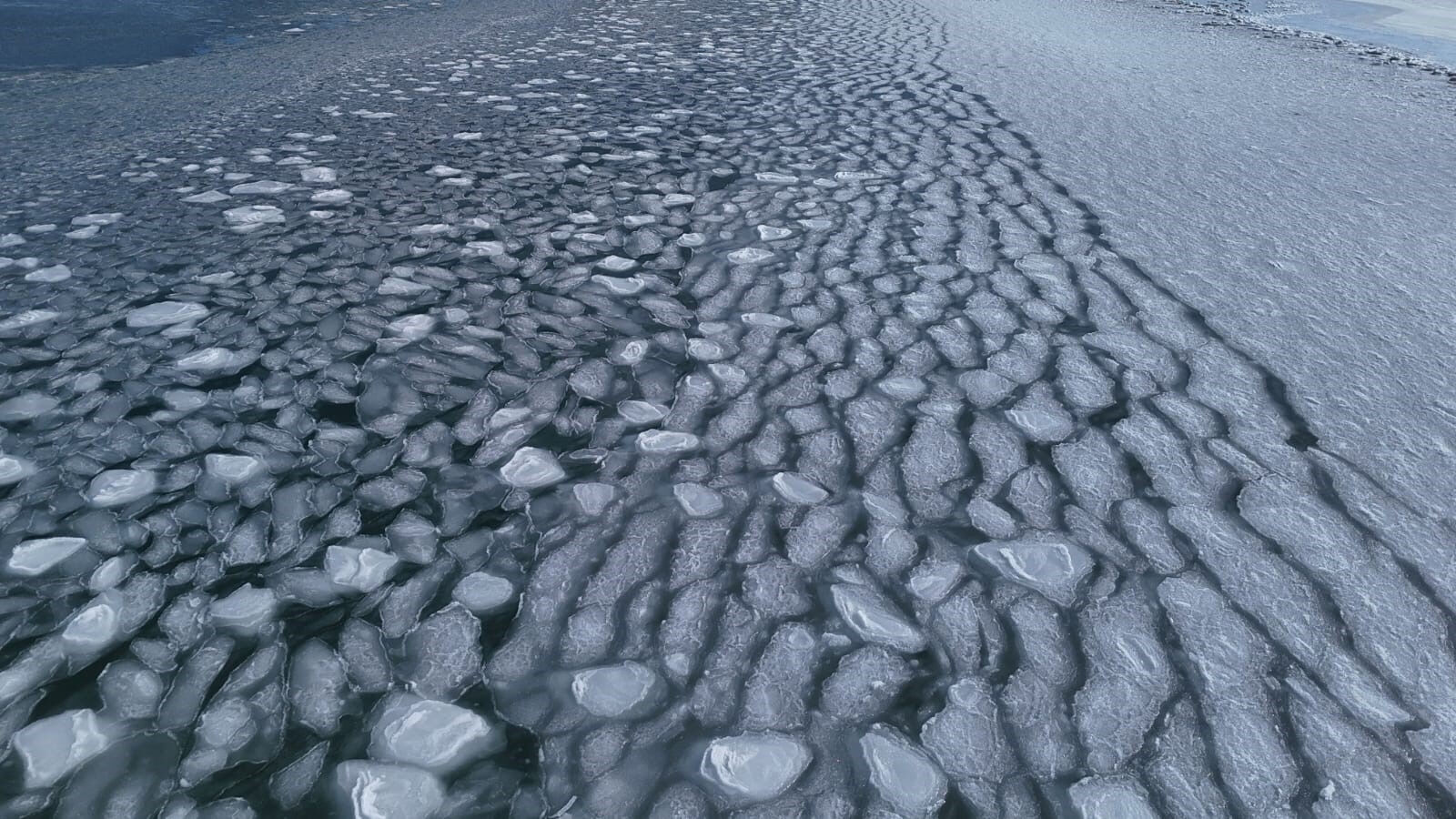 Van Gölü kıyıları dondu! Sibirya soğukları buz pistine çevirdi - 3. Resim