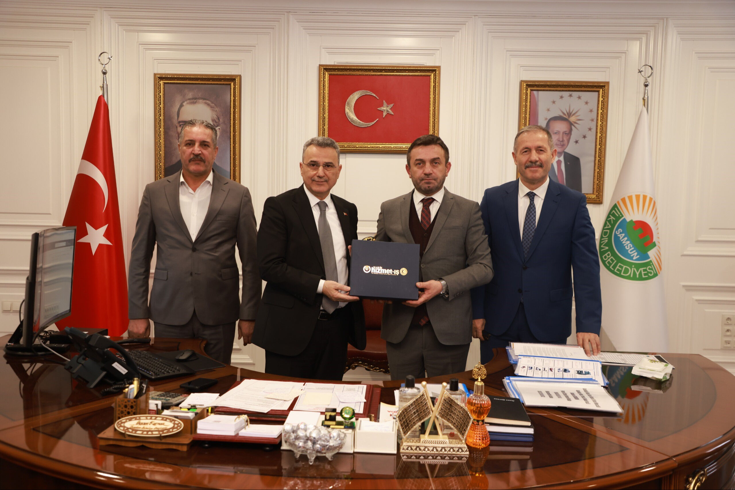 İlkadım Belediyesi işçileri bayram etti! Maaşlara yüzde 75 zam - 1. Resim