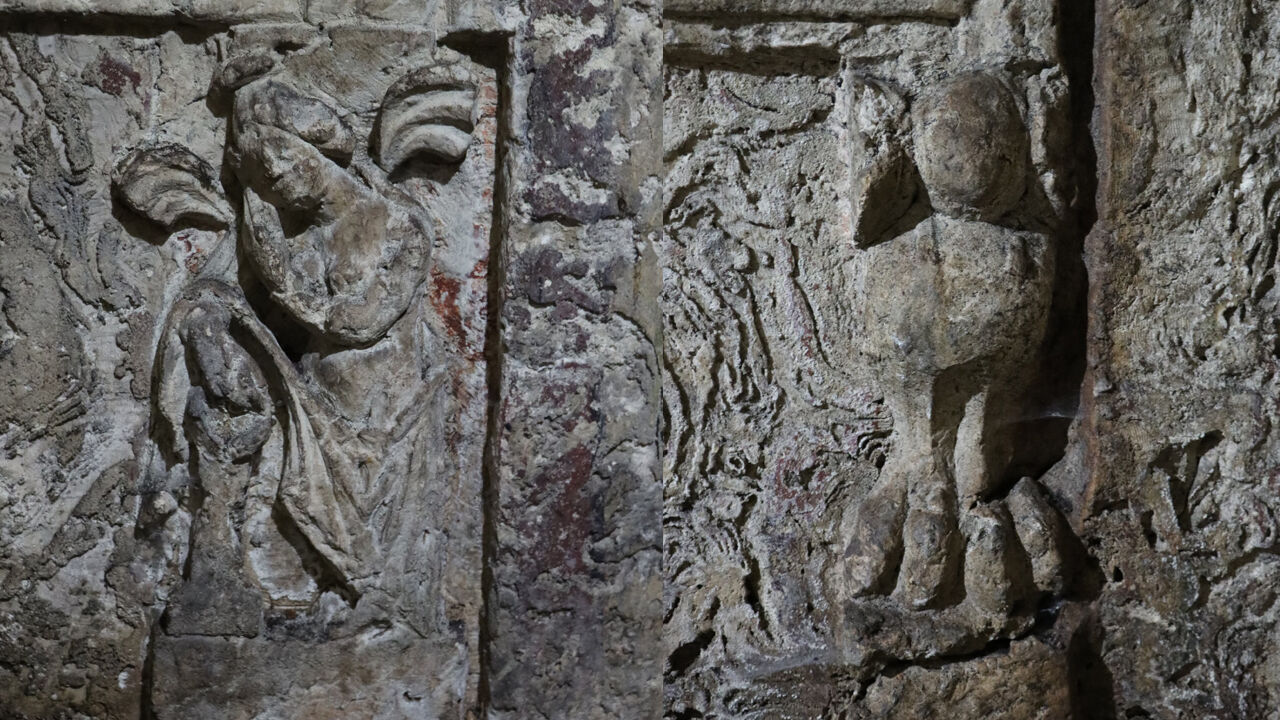 Şanlıurfa'da tarihi keşif! Evin avlusunda kaya mezar bulundu - 1. Resim