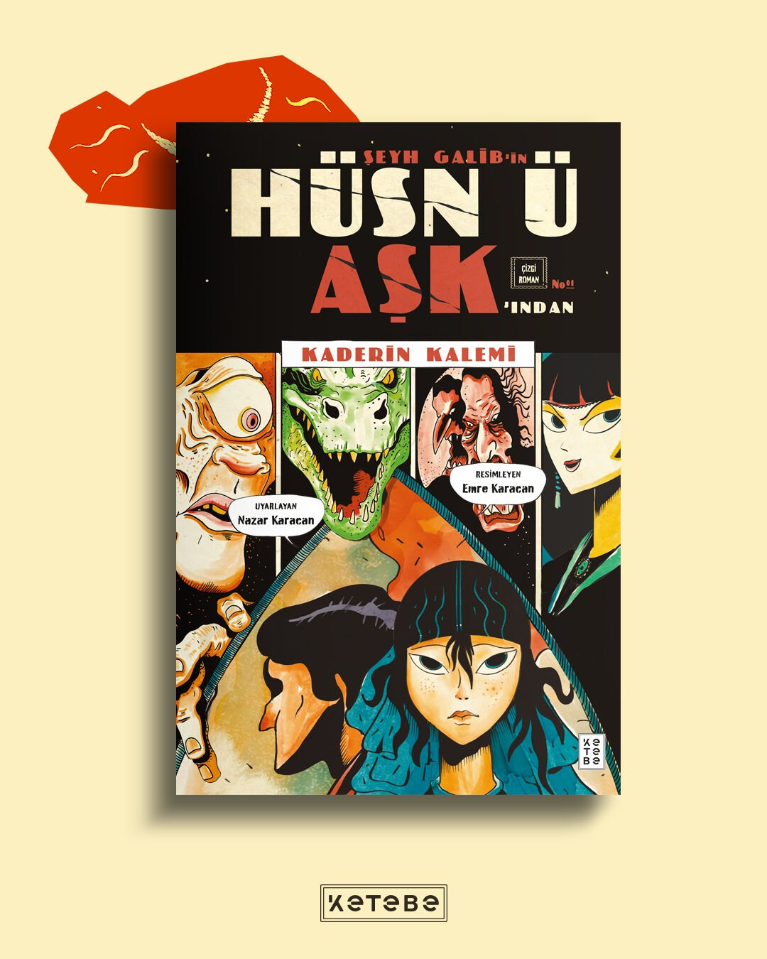 Şeyh Galib’in şaheseri çizgi roman oldu - 1. Resim