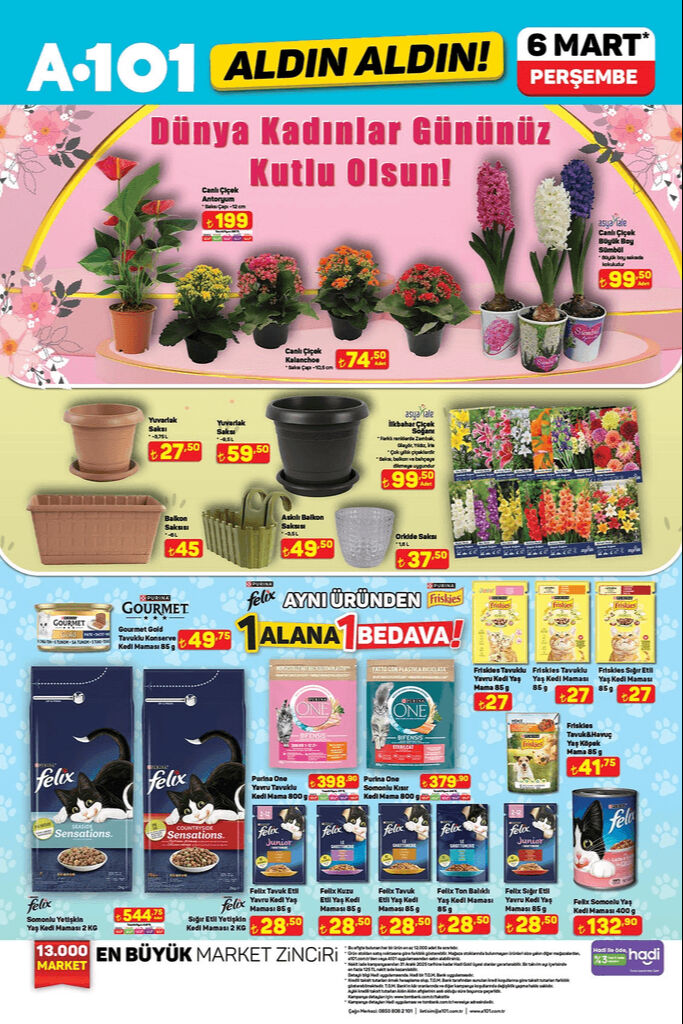 A101 6 Mart aktüel kataloğunda neler var? Kadınlar Gününe özel hediyeler bu hafta A101’de! A101 6 Mart aktüel kataloğunda neler var? Kadınlar Gününe özel hediyeler bu hafta A101’de! - 5. Resim