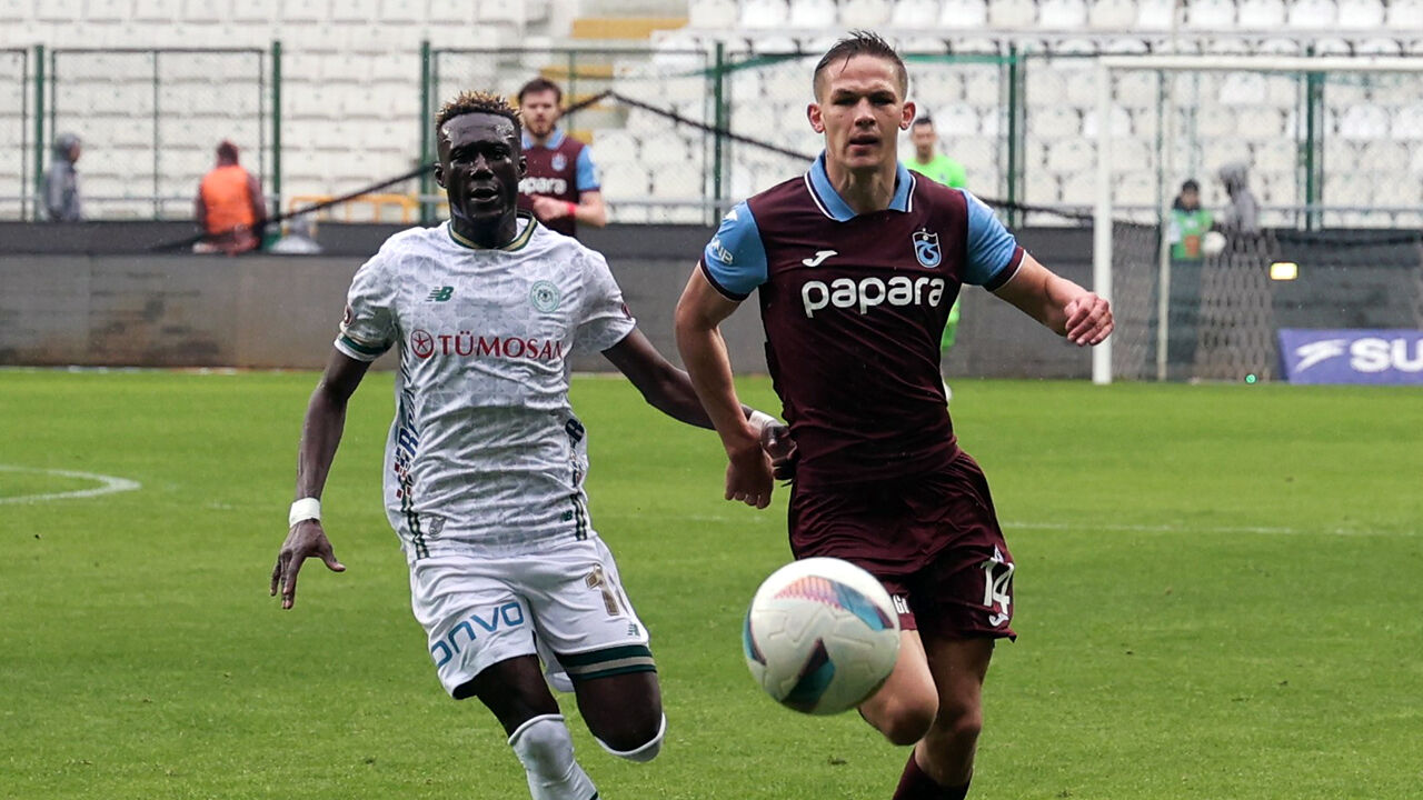 Trabzonspor'un deplasman kabusu sürüyor! Konyaspor'dan son dakika golü - 2. Resim