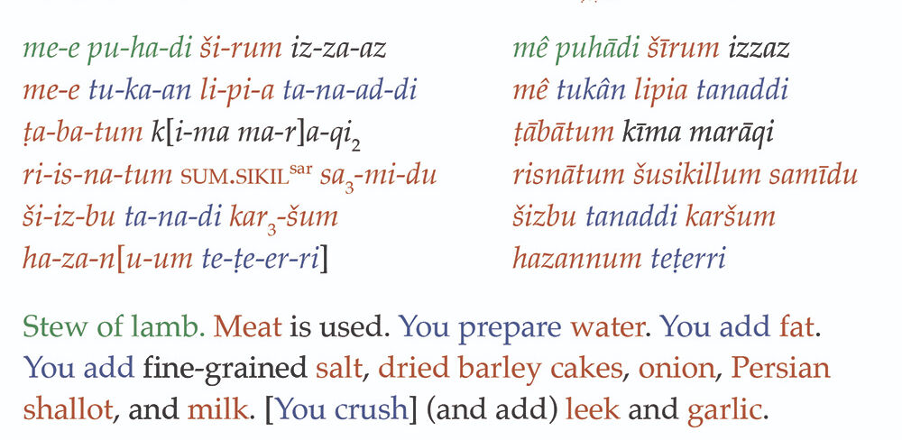 Kil tabletlerde bulunan 4000 yıllık yemek tarifi! 'Babil kuzu yahnisi' binlerce yıl önceye dayanıyor - 1. Resim