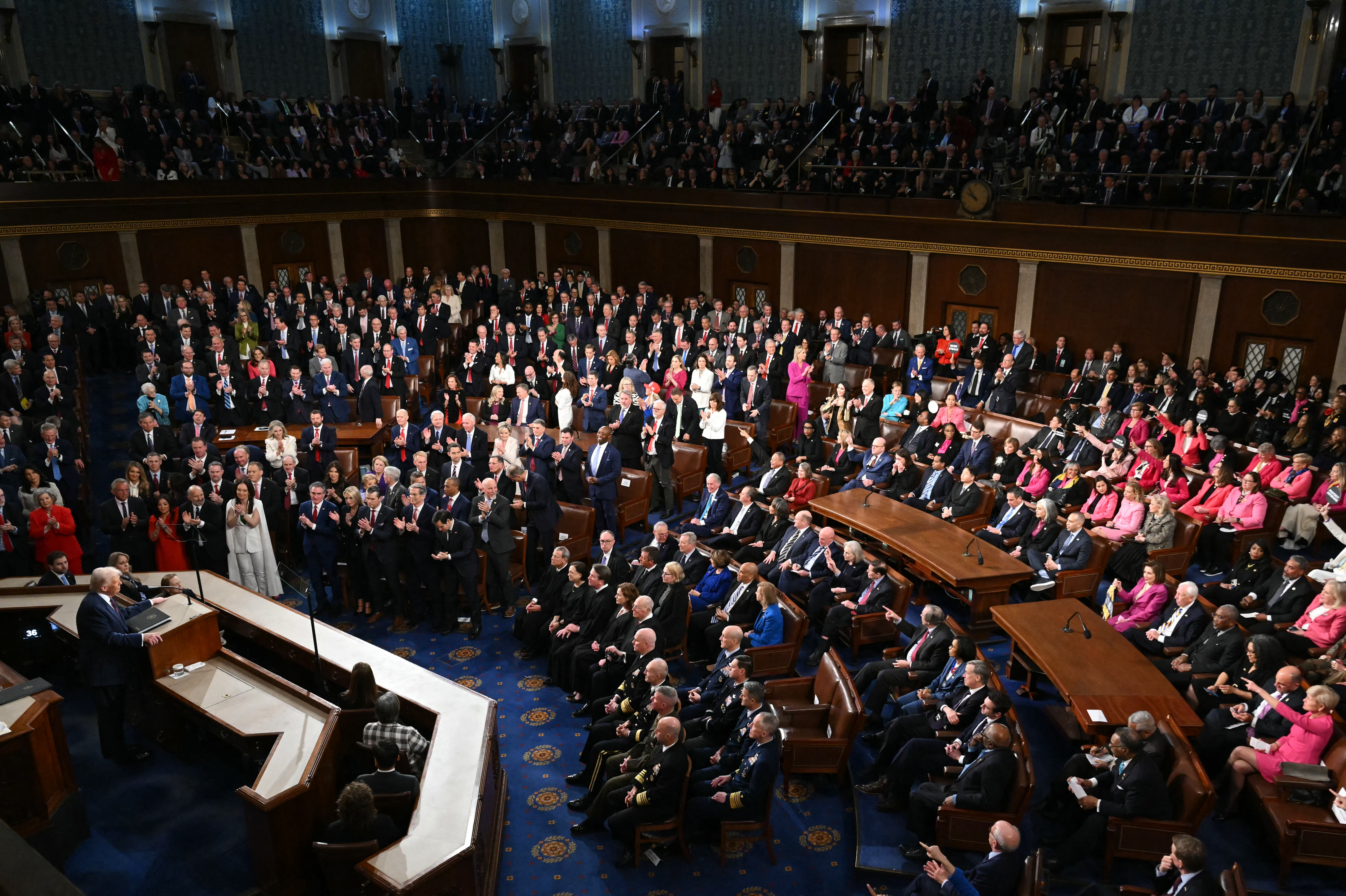 ABD Başkanı Trump Kongre'de konuştu!  ABD Başkanı Trump Kongre'de konuştu!