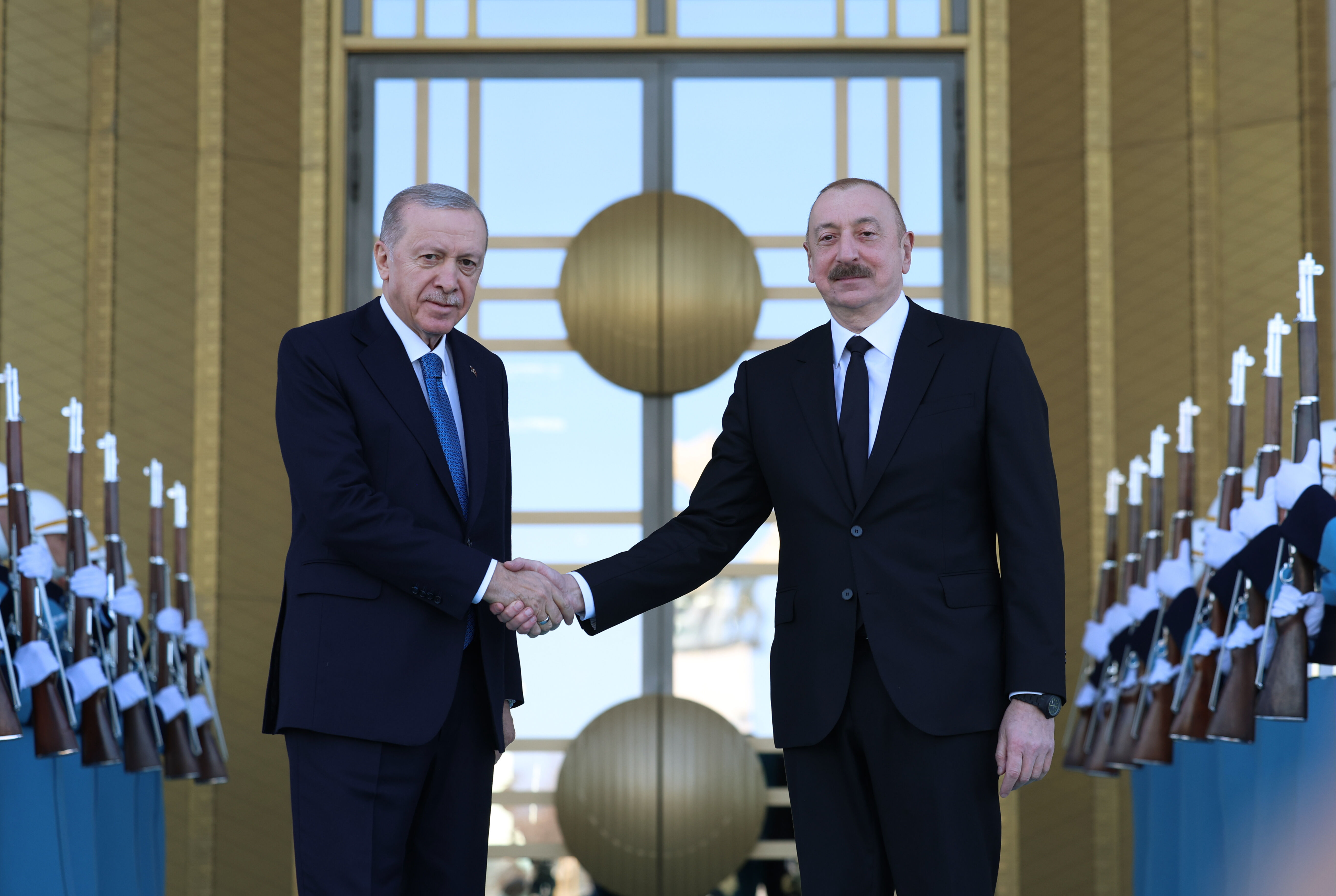Erdoğan ile Aliyev açılışını yaptı! Iğdır-Nahçıvan Hattı'ndan doğal gaz akışı başlıyor Erdoğan ile Aliyev açılışını yaptı! Iğdır-Nahçıvan Hattı'ndan doğal gaz akışı başlıyor - 2. Resim