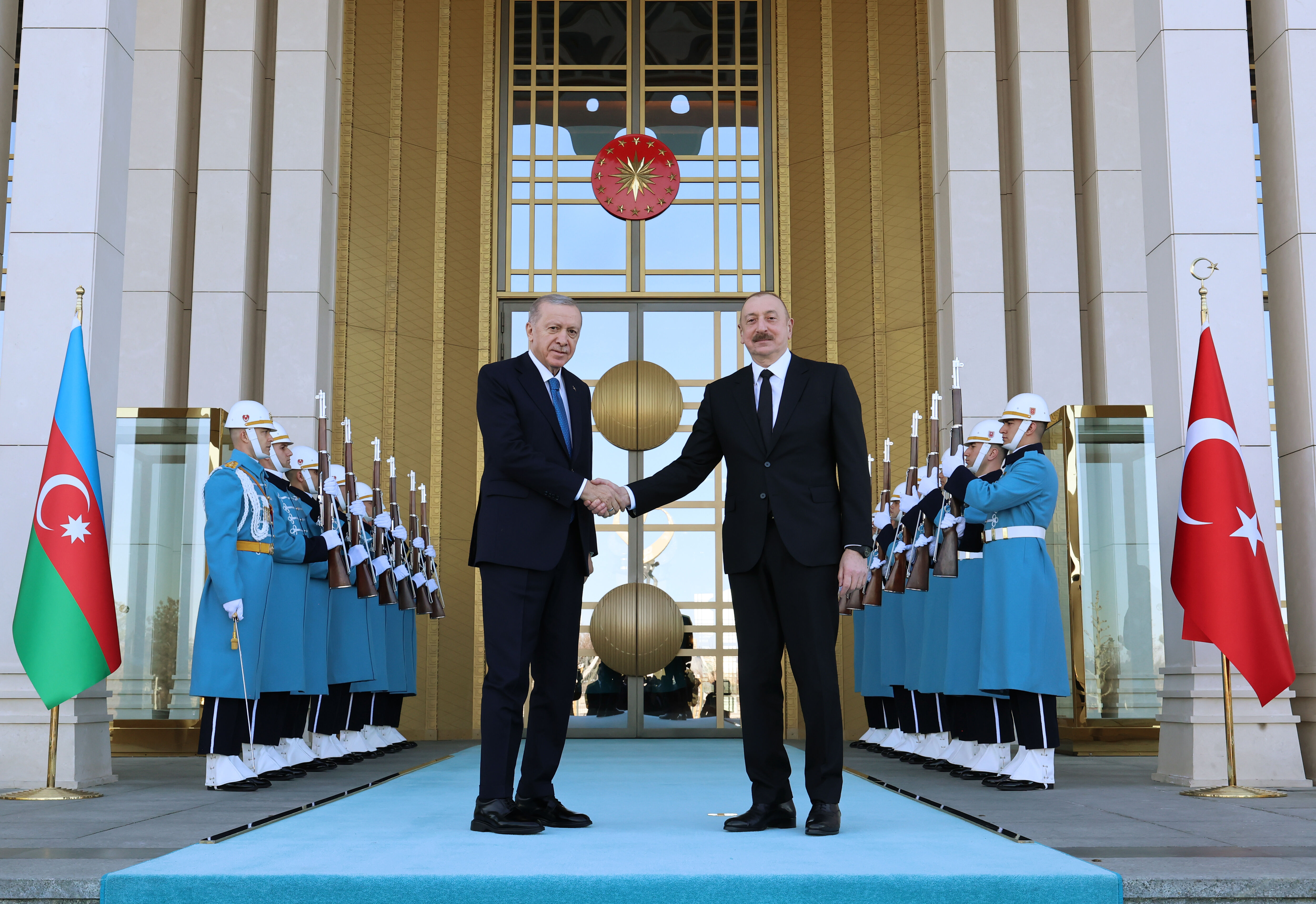 Erdoğan ile Aliyev açılışını yaptı! Iğdır-Nahçıvan Hattı'ndan doğal gaz akışı başlıyor Erdoğan ile Aliyev açılışını yaptı! Iğdır-Nahçıvan Hattı'ndan doğal gaz akışı başlıyor - 4. Resim