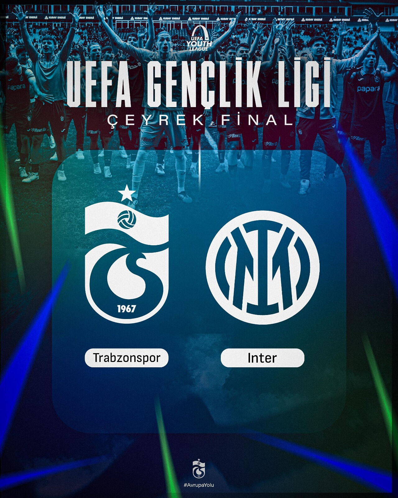 Trabzonspor U19, UEFA Gençlik Ligi'nde çeyrek finalde! Trabzonspor U19, UEFA Gençlik Ligi'nde çeyrek finalde! - 1. Resim
