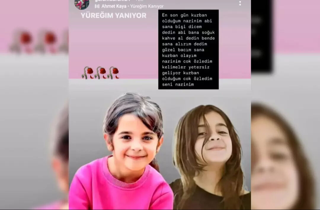 Narin Güran'ın son isteği ortaya çıktı! Ağabeyi paylaştı: En son gün... Narin Güran'ın son isteği ortaya çıktı! Ağabeyi paylaştı: En son gün... - 1. Resim