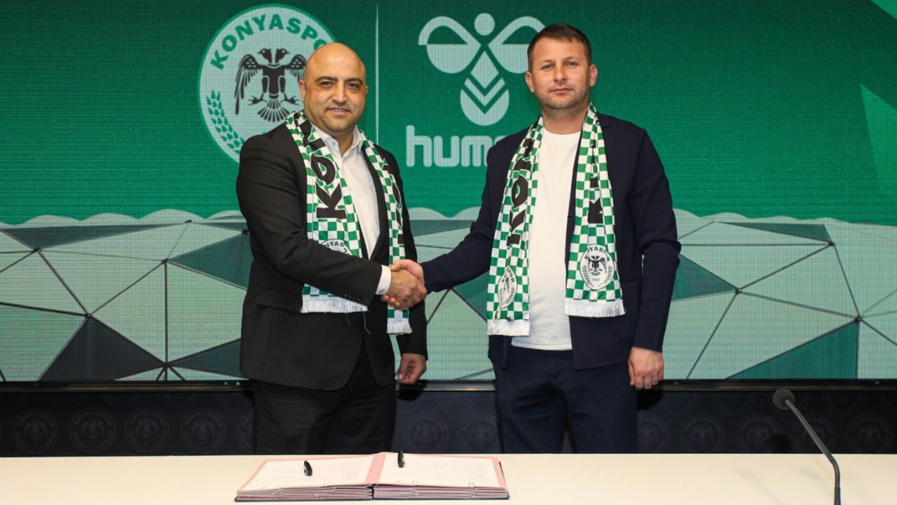 Konyaspor&#039;a eski sponsoruyla yeniden anlaştı! Resmi imzalar atıldı