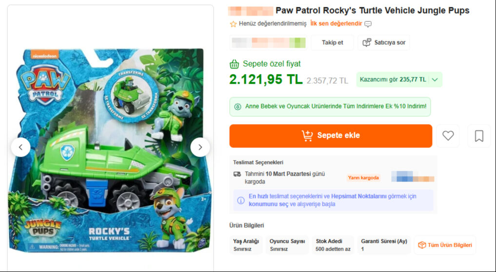 Fiyat farkı pes dedirtti! ABD'de 5 dolarlık oyuncak Türkiye'de bakın kaç TL! - 2. Resim