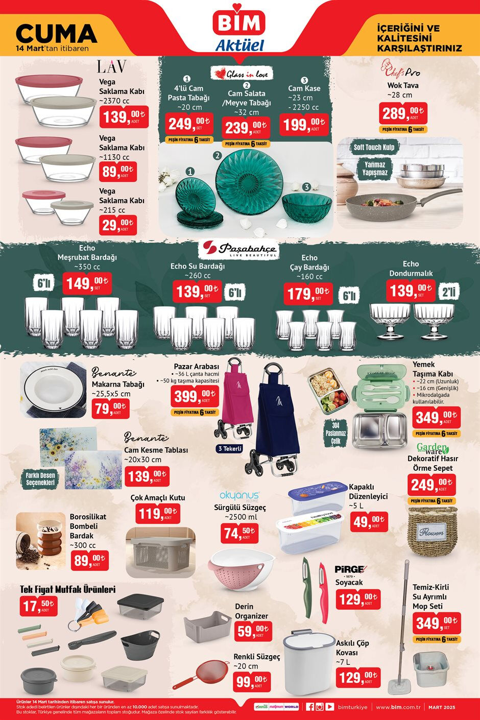 BİM 14 Mart aktüel kataloğu yayında! Bu hafta BİM’e ne geliyor? - 6. Resim