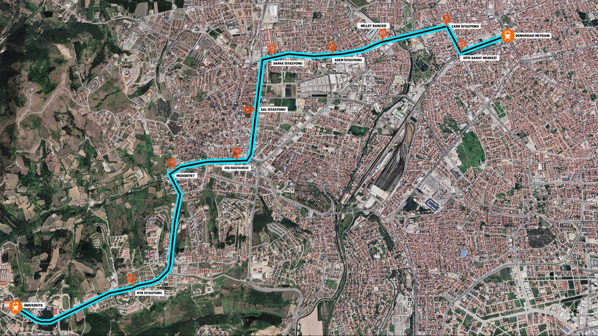 Sakarya 12 kilometrelik raylı sisteme kavuşuyor: İki büyük tesis için sözleşme imzalanıyor Sakarya 12 kilometrelik raylı sisteme kavuşuyor: İki büyük tesis için sözleşme imzalanıyor - 1. Resim