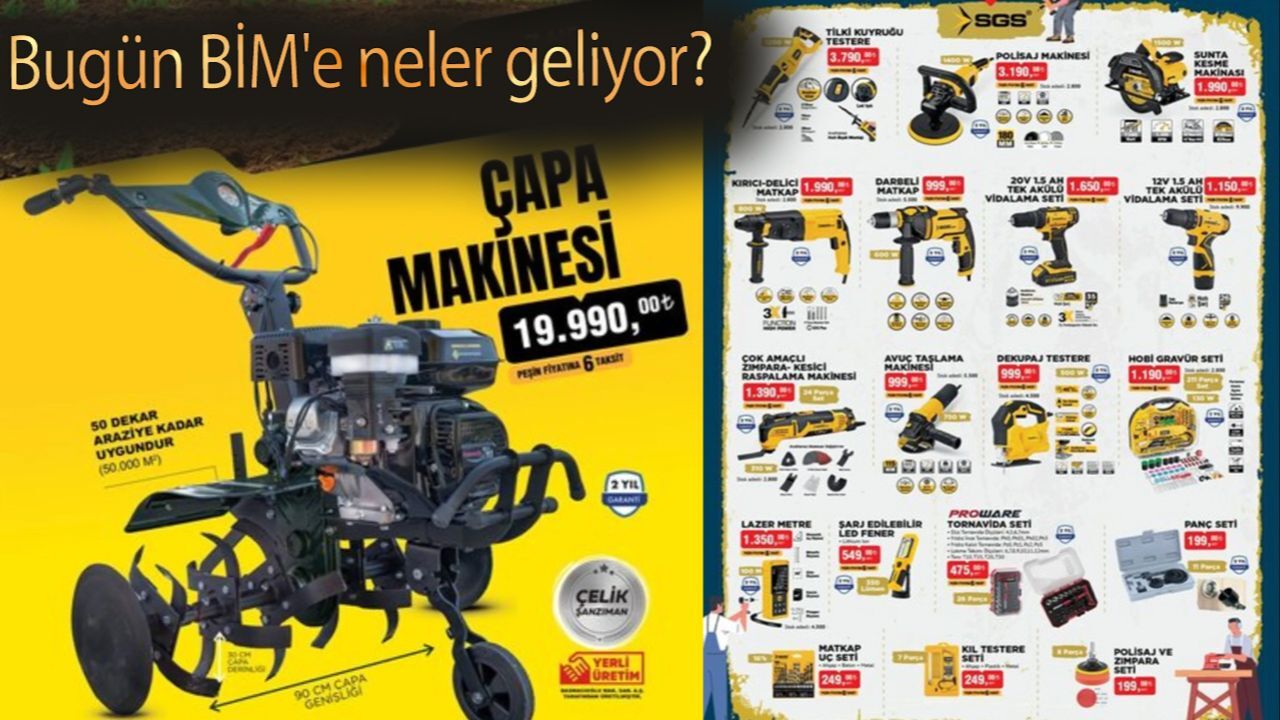 14 mart bim kataloğu 2025! Bugün BİM&#039;e neler geliyor? Hangi ürünler indirime girdi?