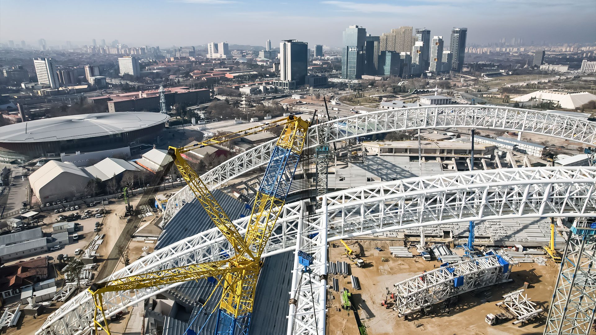 Dünyanın en ağır çatısı Ankara'da yükseliyor! Tamamlandığında tek olacak - 2. Resim