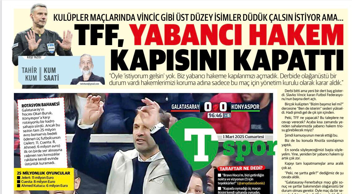 İbrahim Hacıosmanoğlu yabancıya kapıları kapattı: "Türk hakemlere  güveneceğiz" İbrahim Hacıosmanoğlu yabancıya kapıları kapattı: "Türk hakemlere  güveneceğiz" - 2. Resim