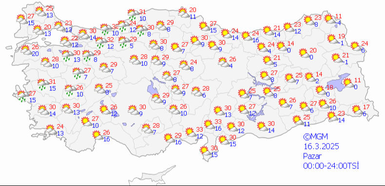 Meteoroloji son raporunu açıkladı: İstanbul dahil 7 kente sağanak uyarısı! Meteoroloji son raporunu açıkladı: Havada sürpriz değişimler var! - 5. Resim